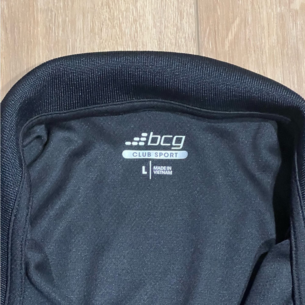 BCG Women’s Club Sport Polo Shirt in Black Large - Picture 3 of 3